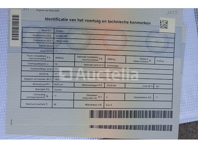 Ref:1229 - vuilniswagen scania prt 320 (2011-145,225 km) (vin: xlep6x20005247052) - afbeelding 49 van  59