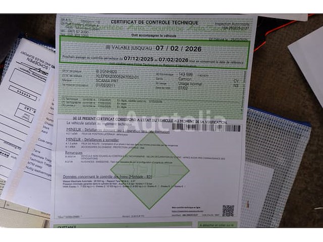 Ref:1229 - vuilniswagen scania prt 320 (2011-145,225 km) (vin: xlep6x20005247052) - afbeelding 54 van  59