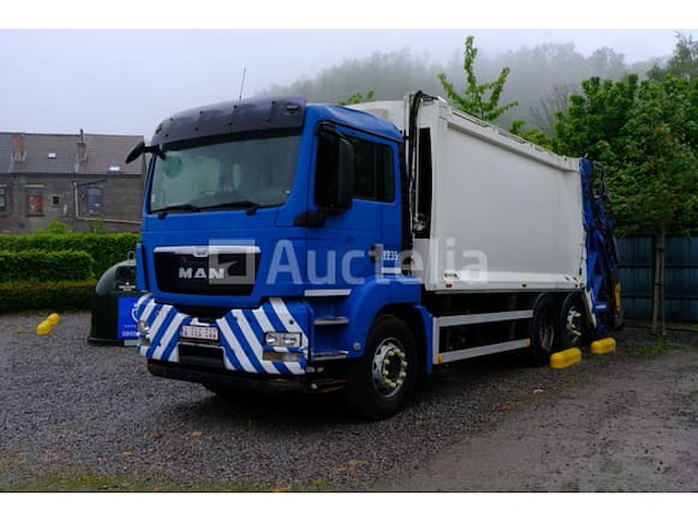 Ref:1239 - vuilniswagen man tgs (2014-305,390 km) - afbeelding 15 van  60