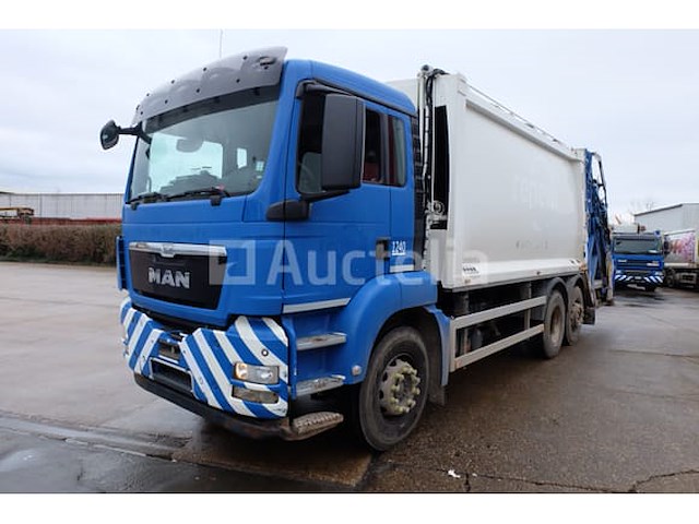 Ref:1240 - vuilniswagen man tgs (2014-233,290 km)(vin:wma18szz8ew193399) - afbeelding 1 van  50