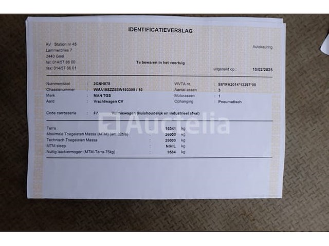 Ref:1240 - vuilniswagen man tgs (2014-233,290 km)(vin:wma18szz8ew193399) - afbeelding 42 van  50