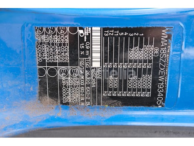 Ref:1241 - vuilniswagen man tgs (2014-311,283 km)(wijn wma18szzxew193405) - afbeelding 38 van  57