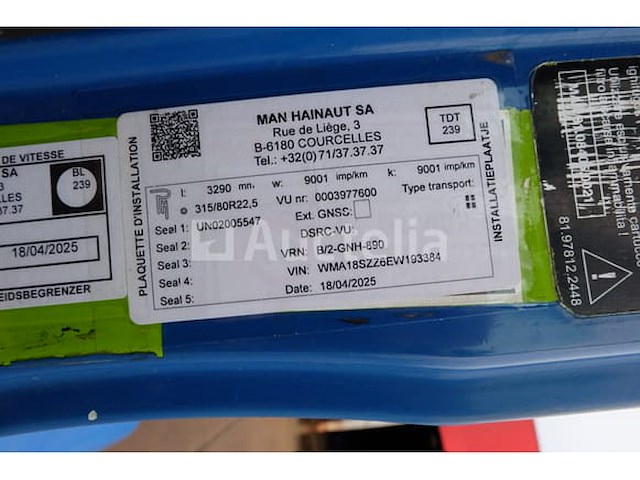 Ref:1242 - vuilniswagen man tgs (2014-244,375 km)(vin:wma18szz6ew193384) - afbeelding 22 van  47