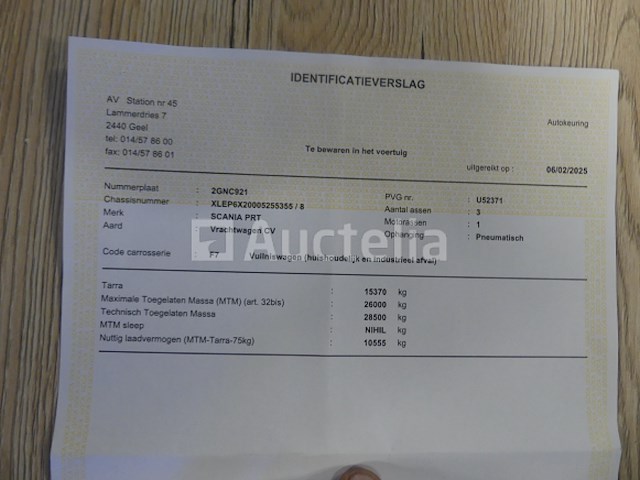 Ref:1245 - scania prt db6x2*4/b19 vuilniswagen - afbeelding 39 van  49