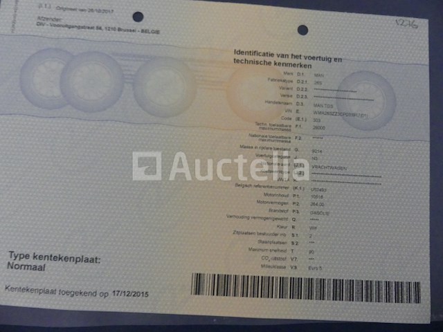 Ref:1276 - container vrachtwagen man tgs (2011-837.710 km) - afbeelding 37 van  48