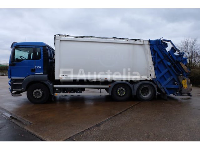 Ref:1300 - vuilniswagen man tgs (2014-374,608 km)(vin:wma24szz0ew193509) - afbeelding 2 van  47