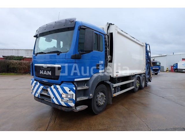 Ref:1300 - vuilniswagen man tgs (2014-374,608 km)(vin:wma24szz0ew193509) - afbeelding 1 van  47