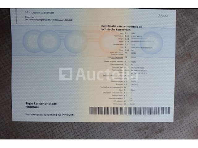 Ref:1300 - vuilniswagen man tgs (2014-374,608 km)(vin:wma24szz0ew193509) - afbeelding 36 van  47