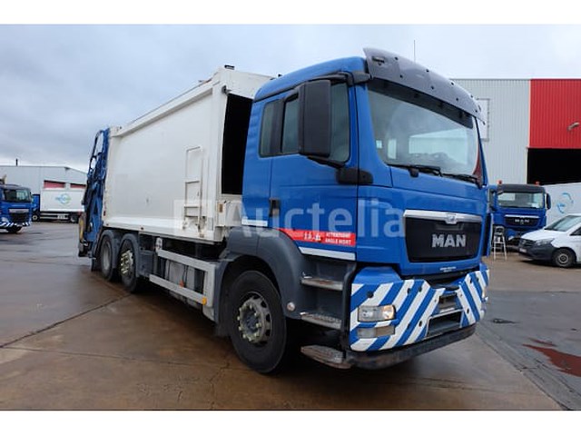 Ref:1300 - vuilniswagen man tgs (2014-374,608 km)(vin:wma24szz0ew193509) - afbeelding 34 van  47