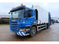 Ref:1304 - scania p380 vuilniswagen (prt-cb6x2/4) (2011-326,531 km)(vin:xlep6x20005274713)