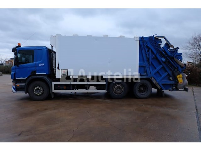 Ref:1304 - scania p380 vuilniswagen (prt-cb6x2/4) (2011-326,531 km)(vin:xlep6x20005274713) - afbeelding 12 van  46