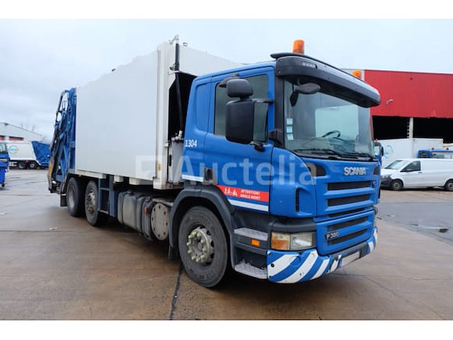 Ref:1304 - scania p380 vuilniswagen (prt-cb6x2/4) (2011-326,531 km)(vin:xlep6x20005274713) - afbeelding 34 van  46