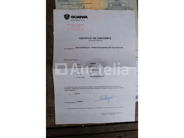 Ref:1304 - scania prt vuilniswagen (p380) (2011-326,531 km) - afbeelding 39 van  47