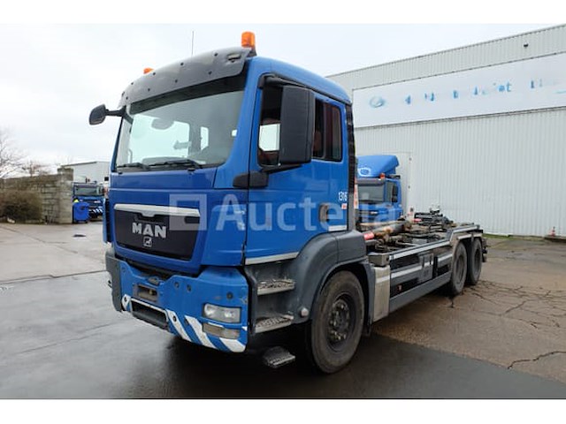 Ref:1316 - containertruck man tgs (2014-410,313 km)(vin:wma26szz4em640476) - afbeelding 1 van  52