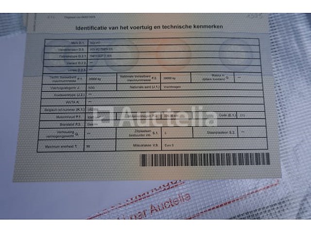 Ref:1325 - volvo fmfh e5 vuilniswagen (vin: yv2jl40c99b547725) - afbeelding 41 van  50