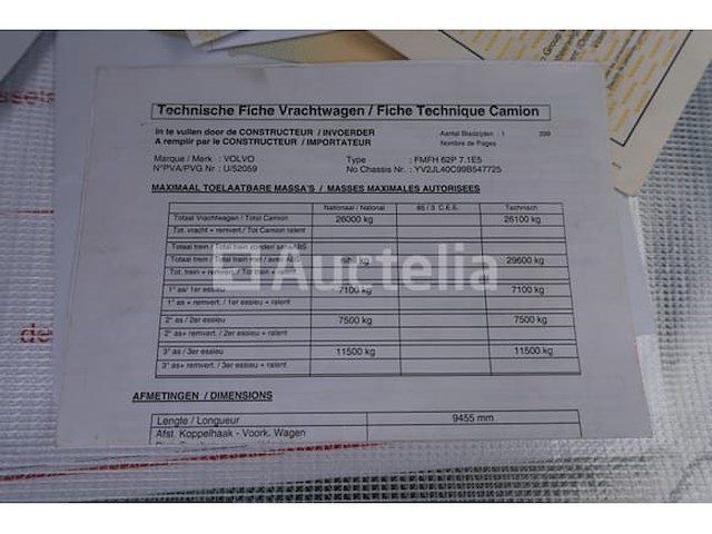 Ref:1325 - volvo fmfh e5 vuilniswagen (vin: yv2jl40c99b547725) - afbeelding 43 van  50