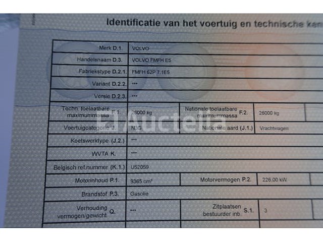 Ref:1325 - volvo fmfh e5 vuilniswagen (vin: yv2jl40c99b547725) - afbeelding 44 van  50