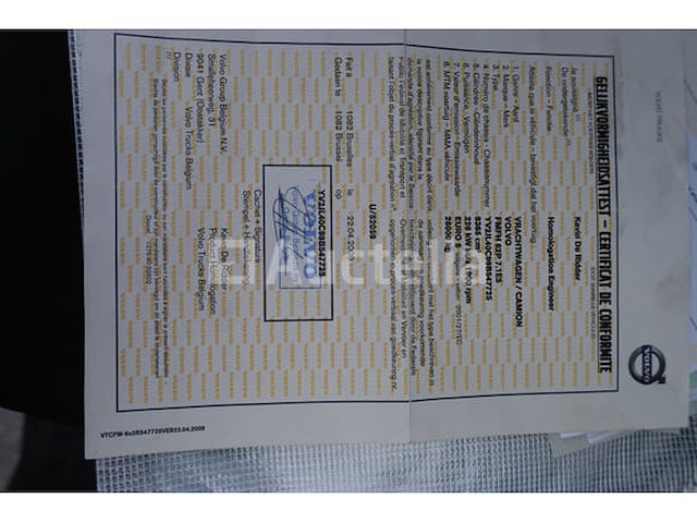 Ref:1325 - volvo fmfh e5 vuilniswagen (vin: yv2jl40c99b547725) - afbeelding 46 van  50