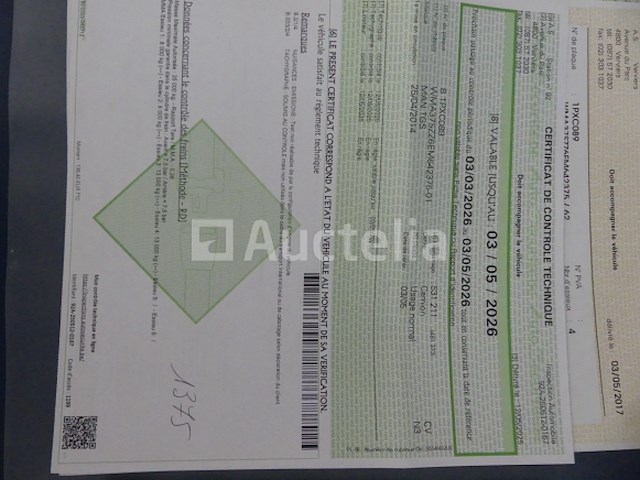 Ref:1375 - container vrachtwagen man tgs (2014-539.189 km) - afbeelding 39 van  49