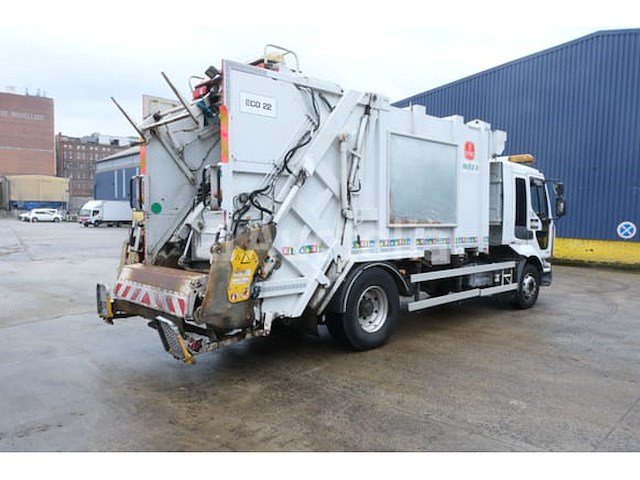Ref:1386 - renault midlum 270dxi vuilniswagen (2011-221,837 km) (vin:vf644ahl000006206) - afbeelding 2 van  50