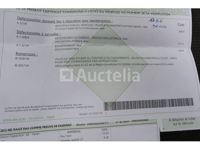 Ref:1386 - renault midlum 270dxi vuilniswagen (2011-221,837 km) (vin:vf644ahl000006206) - afbeelding 36 van  50