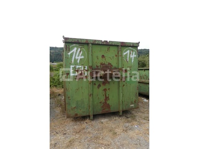Ref:14 - open container 30 m³ valvan - afbeelding 1 van  13