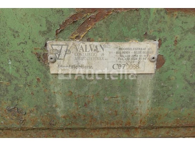 Ref:14 - open container 30 m³ valvan - afbeelding 12 van  13