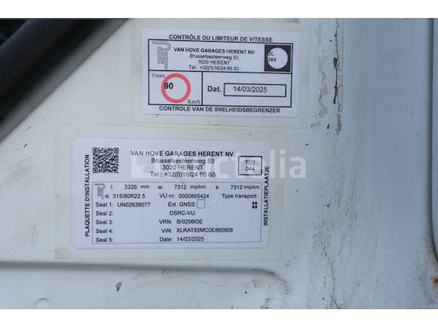 Ref:14228 - daf cf 85.360 containertruck (2010-223.023 km)(vin:xlrat85mc0e860908) - afbeelding 55 van  59