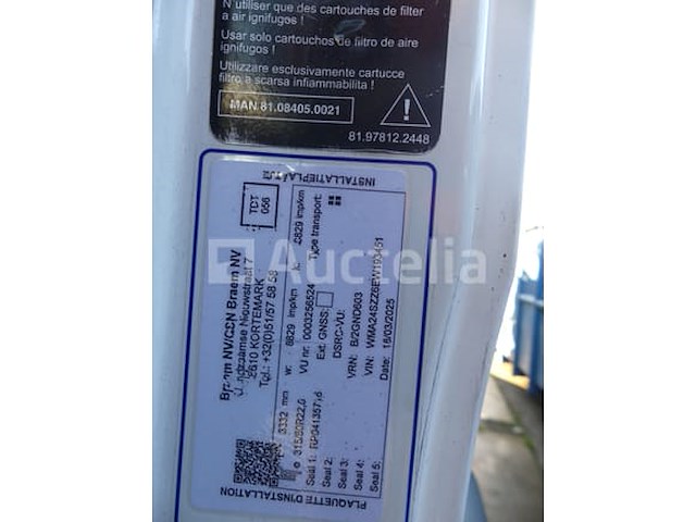 Ref:1489 - vuilniswagen man tgs 26.320 (2014-484.433 km) - afbeelding 21 van  53