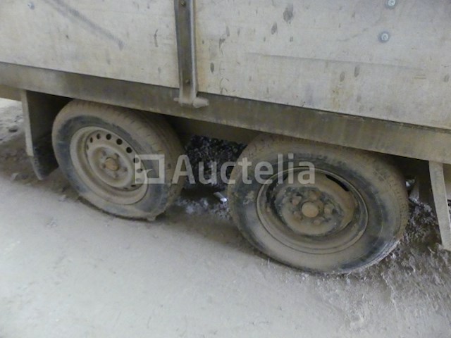 Ref:1644 - packo p2000-2p dubbelassige aanhanger - afbeelding 9 van  18