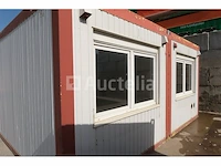 Ref:17187 - dubbel gemonteerde bureaucontainer