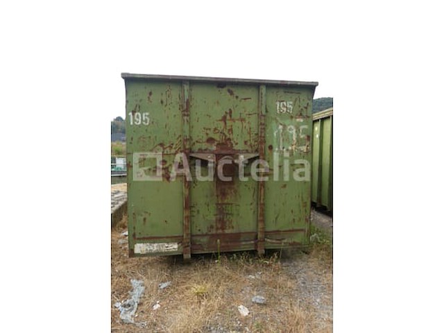 Ref:195 - open container 30 m³ valvan - afbeelding 1 van  12