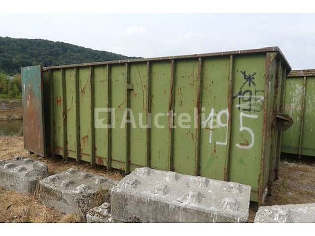 Ref:195 - open container 30 m³ valvan - afbeelding 7 van  12