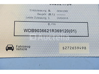 Ref:1kba869 - mercedes-benz sprinter 313 cdi-d brandweerwagen (2002-13,374 km-vin:wdb9066531s327889) - afbeelding 62 van  71
