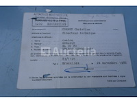 Ref:1kdb451 - renault ba 02 f2 pompbrandweerwagen (1987-28,987 km-vin:vf6ba02a000003051) - afbeelding 66 van  70