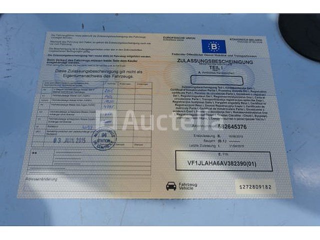 Ref:1kfh894 - renault traffic brandweerwagen (2010-75,886 km-vin:vf1jlaha6av382390) - afbeelding 19 van  64