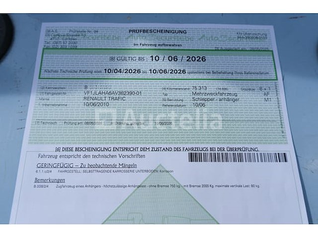 Ref:1kfh894 - renault traffic brandweerwagen (2010-75,886 km-vin:vf1jlaha6av382390) - afbeelding 21 van  64