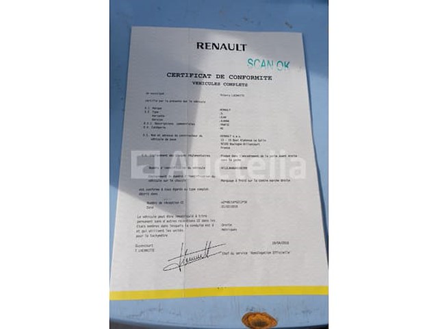 Ref:1kfh894 - renault traffic brandweerwagen (2010-75,886 km-vin:vf1jlaha6av382390) - afbeelding 60 van  64