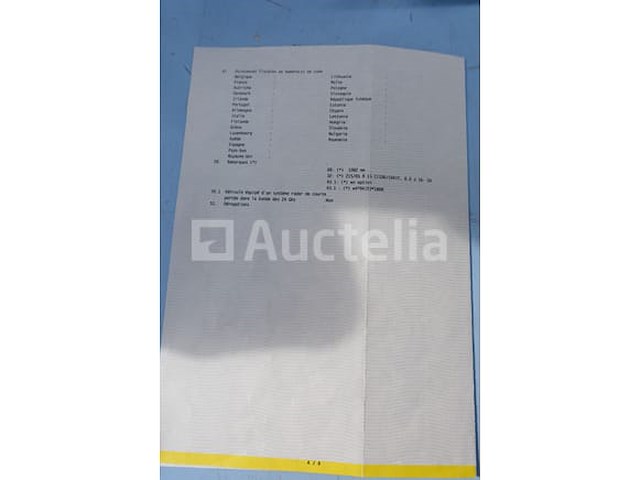 Ref:1kfh894 - renault traffic brandweerwagen (2010-75,886 km-vin:vf1jlaha6av382390) - afbeelding 61 van  64