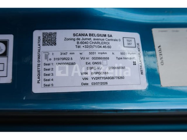 Ref:1pgc188 - volvo fh 460 trekker (2016-853,430 km-vin:yv2rty0a9gb778260) - afbeelding 32 van  43