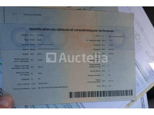 Ref:1ykg270 - scania r410 trekker (2017-913,667 km-vin:ys2r4x20005456929) - afbeelding 19 van  38