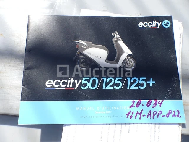 Ref:20034 - eccity motorfietsen emart eccity 125 elektrische scooter (vin:vkpar67ae17000331) - afbeelding 5 van  16