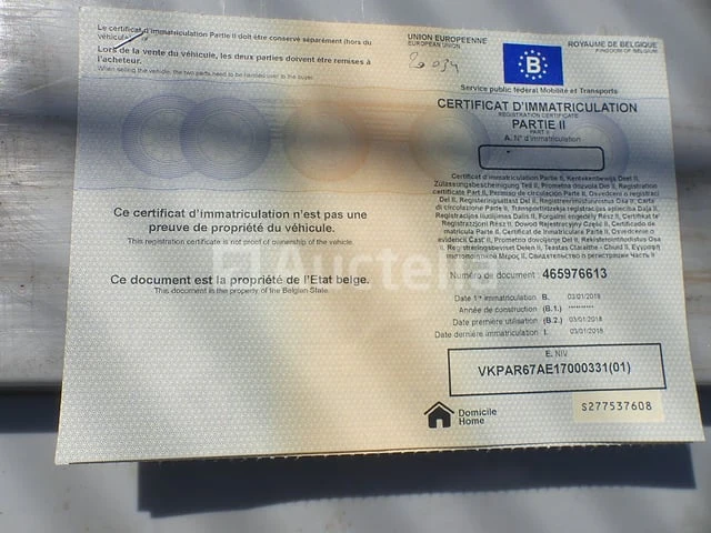 Ref:20034 - eccity motorfietsen emart eccity 125 elektrische scooter (vin:vkpar67ae17000331) - afbeelding 7 van  16