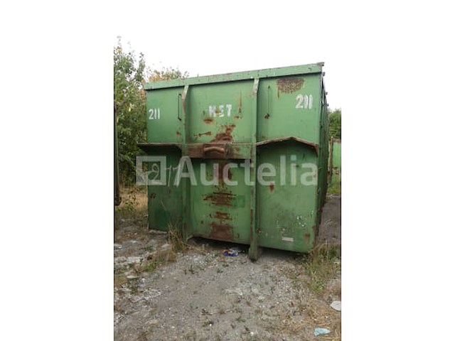 Ref:211 - open container 30 m³ valvan - afbeelding 1 van  16