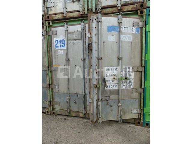 Ref:219 - 20 voet aluminium zeecontainer - afbeelding 4 van  16