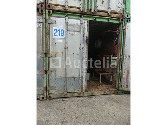 Ref:219 - 20 voet aluminium zeecontainer - afbeelding 10 van  16