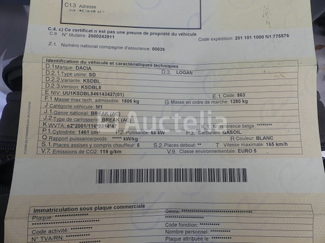 Ref:22 - dacia logan estate 1.5dci auto - afbeelding 22 van  31