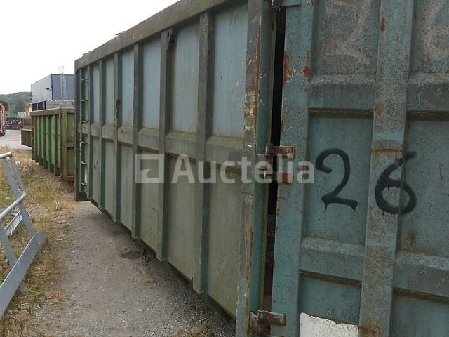 Ref:26 - gesloten container 30 m³ hexagone 2000 - afbeelding 9 van  10
