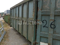 Ref:26 - gesloten container 30 m³ hexagone 2000 - afbeelding 9 van  10
