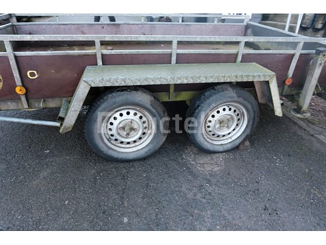 Ref:26 (partij v4) - bw trailers bwt750 geremde dubbelassige aanhanger - afbeelding 2 van  24